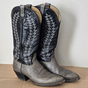 HONDO Cowboy Boots El Paso Leather Men's 9.5 D